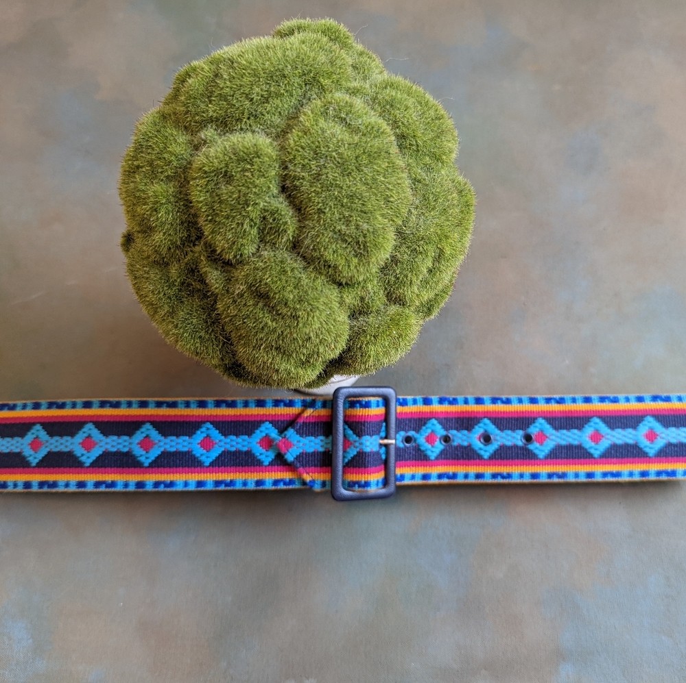 Boho Belt Cloth Woven Turquoise